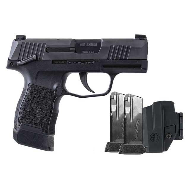 Sig Sauer P365 Optic Ready TACPAC w/Holster 365-9-BXR3P-MS-TACPAC 9mm 12 3.1"