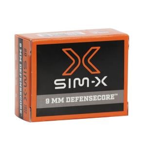 Sim-X Defensecore 9mm Ammunition 45 Grain Lead Free Hollow Point - PN0945DC Case of 1000 (50 Boxes of 20) - Free Shipping - brass case - MPN PN0945DC ( UPC - 051497215651)