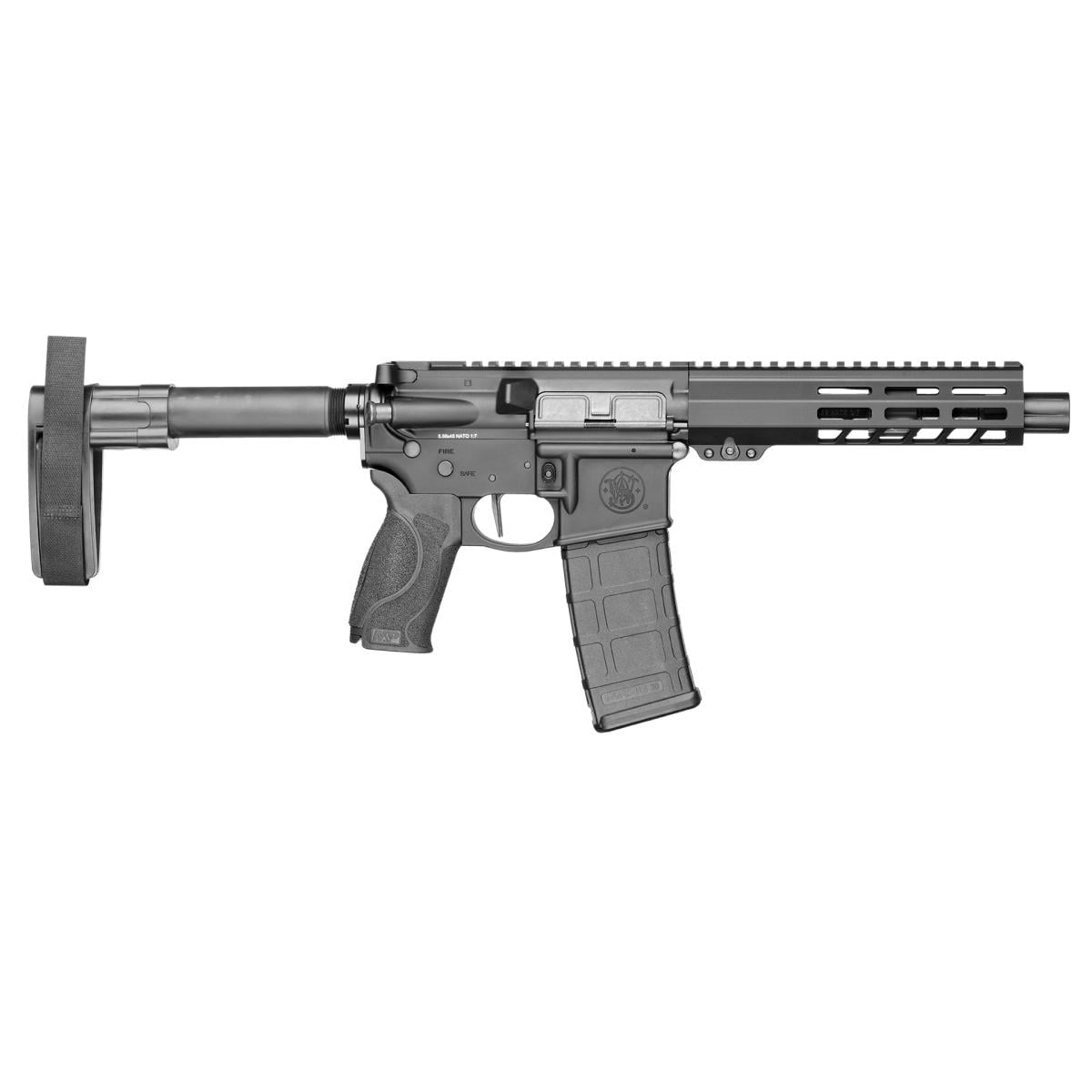 Smith & Wesson M&P 15 Pistol 13658 223/5.56 30 + 1 7.5"
