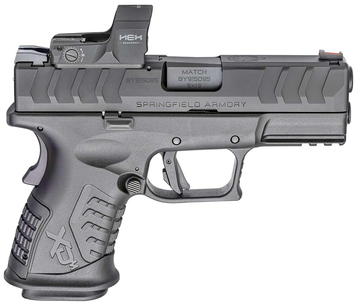 Springfield XD(M) Elite Compact OSP W/ HEX Dragonfly XDM9389CBHCOSPD 9mm 14+1 3.8 Match Grade