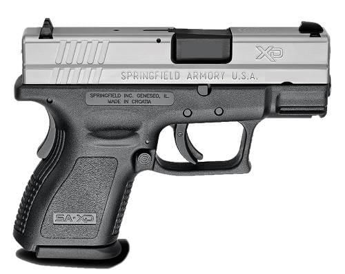 Springfield XD Sub-Compact Bi-Tone Ess Pkg XD9821 9mm 10 rd. 3"
