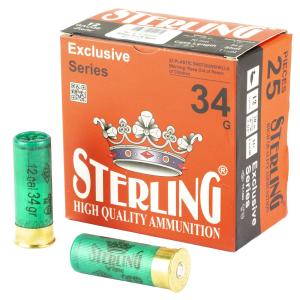 Sterling Exclusive 12 Gauge 2-3/4" #5 Bird 1-3/16 oz 25rds Shotshell - Premium Heavy Birdshot Load - 8698779951030