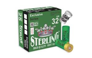 Sterling Exclusive 12 Gauge 2-3/4" #6 Bird 1-1/8 oz 25rds Shotshell - Optimal Birdshot for Game Hunting - 8698779950828