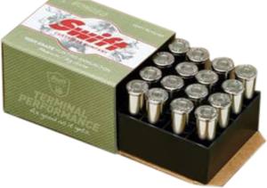 Swift High Grade Heavy Revolver Hunting Ammunition 357 Magnum 180 Grain Swift A-Frame Box of 25
