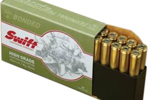 Swift Scirocco II Rifle Ammunition .338 Lapua Mag 210 gr  BT 3076 fps 20/ct