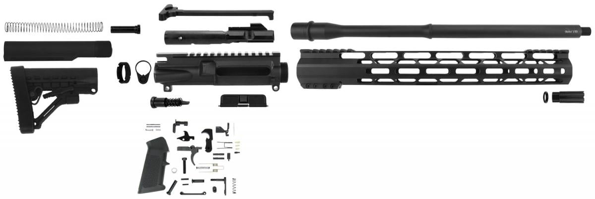 TacFire AR 9mm 16 Rifle Build KIT RK9MM16LPK 9mm 16.50"