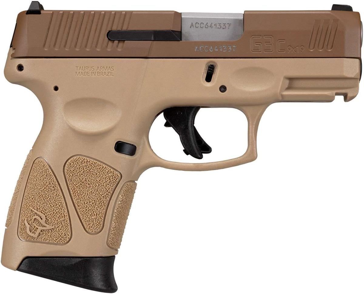 Taurus G3C Coyote Tan 1-G3C93ET-MA 9mm 10 Rnd 3.2 in