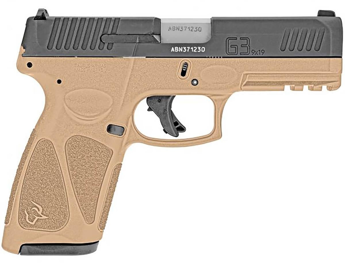 Taurus G3 1-G3B941T 9mm 15+1 & 17+1 4.0