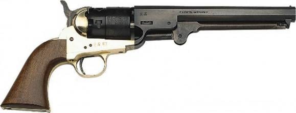 Traditions Inc 1851 Navy Black Powder Revolver 7-FR1851136 36 Caliber 6 7.375"