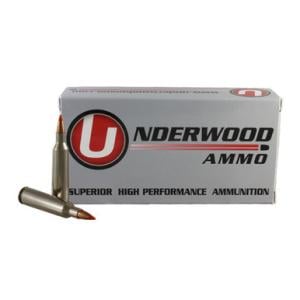 Underwood Ammo .22-250 Rem Ammunition 50 Grain Ballistic Tip Varmint 3800 fps 20 Rounds