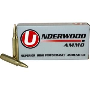 Underwood Ammo .22-250 Remington 38 Grain Solid Monolithic Hollow Point Nickel Plated Brass Cased Rifle Ammo 20 Rounds 460