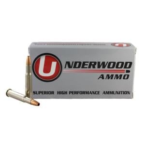 Underwood Ammo .30-30 Winchester 140 Grain Solid Monolithic Hollow Point Nickel Plated Brass Cased Rifle Ammo 20 Rounds 559
