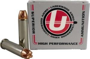 Underwood Ammo .327 Federal Magnum 95 Grain Solid Monolithic Nickel Plated Brass Cased Pistol Ammo 20 Rounds 930