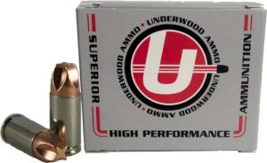 Underwood Ammo .32 ACP +P 55 Grain Solid Monolithic Nickel Plated Brass Cased Pistol Ammo 20 Rounds 851