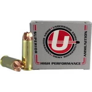 Underwood Ammo .41 Remington Magnum 150 Grain Solid Monolithic Nickel Plated Brass Cased Pistol Ammo 20 Rounds 901