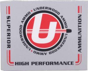 Underwood Ammo .44 Remington Magnum 300 Grain Jacketed Hollow Point Nickel Plated Brass Cased Pistol Ammo 20 Rounds 328