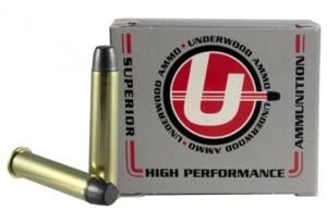 Underwood Ammo .45-70 Government 430 Grain Coated Hard Cast Nickel Plated Brass Cased Rifle Ammo 20 Rounds 750