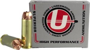 Underwood Ammo .45 Colt 135 Grain Solid Monolithic Nickel Plated Brass Cased Pistol Ammo 20 Rounds 846