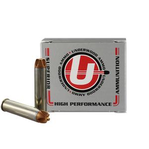 Underwood Ammo .460 S&W Magnum 250 Grain Solid Monolithic Nickel Plated Brass Cased Pistol Ammo 20 Rounds 343