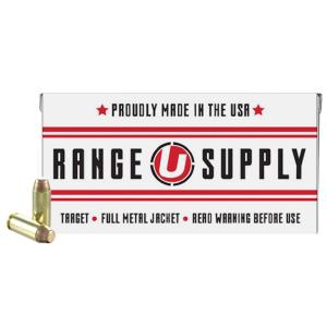 Underwood Range Supply Handgun Ammunition 10mm Auto 180 Grain FMJ 625 fps 50/ct