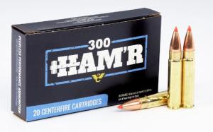 WILSON COMBAT 300 HAM'R 110Gr Hornady V-MAX 2550 FPS 20rd A300HMR-110-VMAX