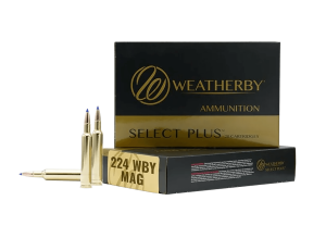 Weatherby M22437HCB 224WthbyMag 37gr Hammer Custom 20 Per Box/10 Case