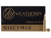 Weatherby N257120PT Select Plus 257 Wthby Mag 120 gr Nosler Partition (NP) 20 Bx/ 10 Cs