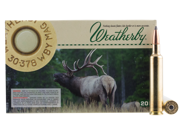 Weatherby Select Plus 200 gr Nosler Partition .30-378 Weatherby Mag Ammo, 20/box - N303200PT