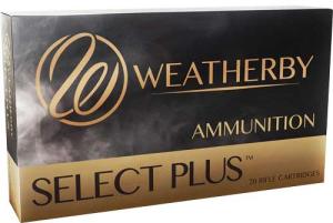 Weatherby Select Plus .28 Nosler 163 gr Hammer Custom SCHP 20rds Rifle Ammo for Target Accuracy - M28NS163HCB
