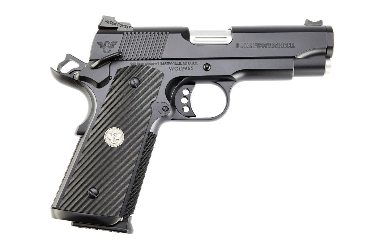 Wilson Combat CA Elite Professional California Approved WPE-A-ASCAALL BLK 45 ACP 8 Rd. 4.1"