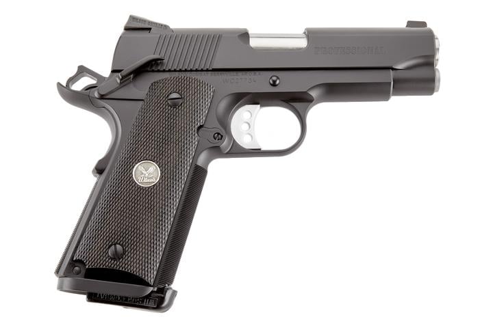 Wilson Combat CA Professional California Approved WPM-A-ASCAALL BLK 45 ACP 8 Rd. 4"