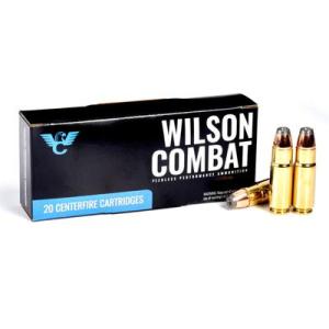 Wilson Combat Hornady .458 SOCOM 300 Grain Hollow Point Brass Cased Pistol Ammunition 20 Round A458-300-HP-20RD