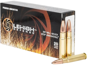 Wilson Combat LA358200CC 358Win 200gr Lehigh Defense Controlled Chaos 20 Per Box/10 Case 182166