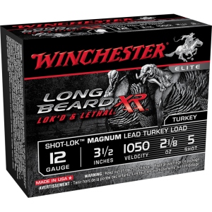 Winchester 12 Gauge Ammo Long Beard XR 12 Gauge 2 1/8 oz 3.5in Centerfire 10 Rounds Model: STLB12LM5