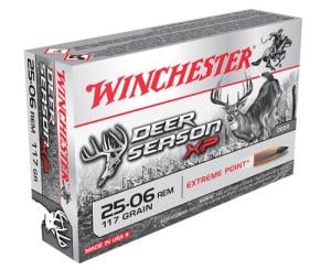 Winchester Deer Season XP 25-06 Remington 117 Grain Extreme Point (Case) X2506DS-CASE