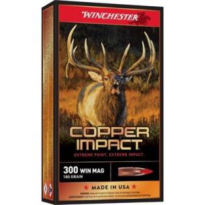 Winchester Deer Season XP Copper Impact .300 180 Grain Copper Solid Centerfire Rifle 20 Rounds