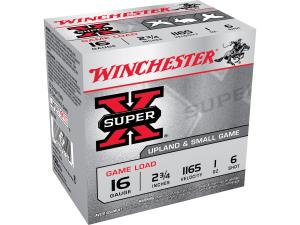 Winchester Super-X Game Loads Ammunition 16 Gauge 2-3/4 1 oz #6 Shot - 757121" XU166