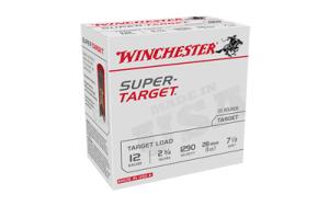 Winchester Super Target Shotshells 12 ga 2-3/4" 1 oz 1290 fps #7.5 25/ct