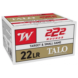 Winchester TALO .22 LR 36 Grain Copper Plated Hollow Point - 222 Rounds