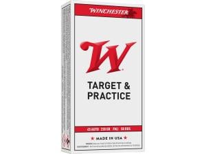 Winchester USA .45 ACP Ammunition 230 Grain FMJ 835 fps Q4170