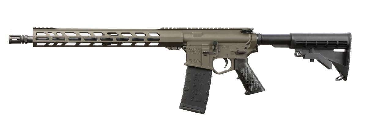 Wise Arms WA-15B AR-15 Rifle 16" ODG 16-556-ODG 223/5.56 30+1 Rd. 16"